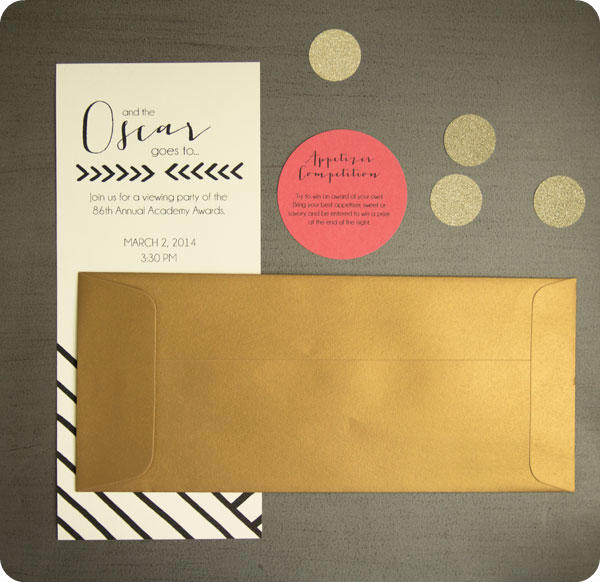Oscar Party Invitation - Free Printable